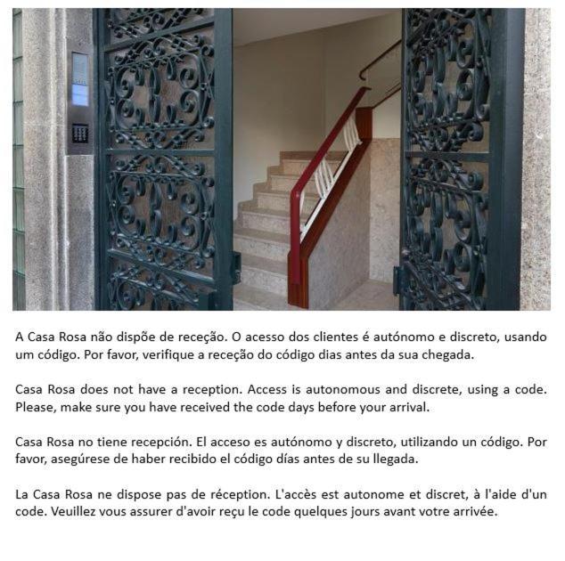 Casa Rosa Lägenhet OOporto Exteriör bild